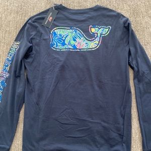 Mens vineyard vines, long sleeve Tee, M